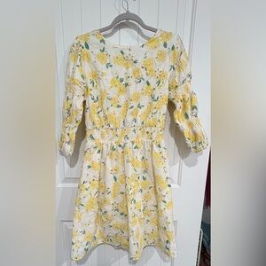 Roolee Salt noble grove floral eyelet dress